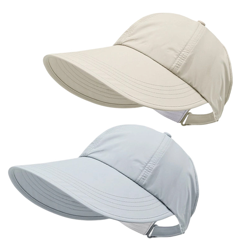 Women's Wide-Brim Sun Hat🌞UV Protection, Quick-Dry Fabric & Breathable Comfort for Beach & Travel 👒